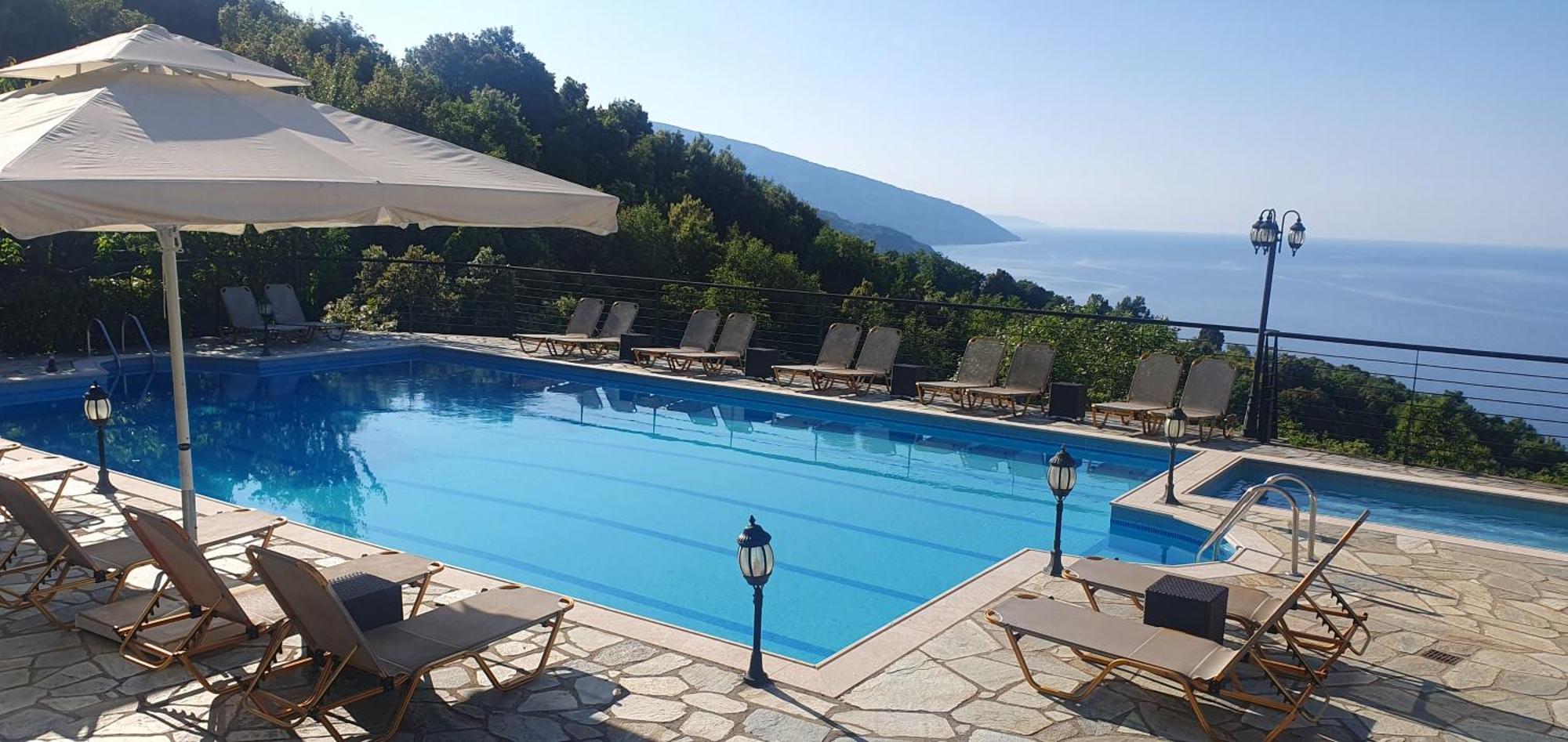 Hotel Aglaida Apartments Tsagaráda Eksteriør bilde
